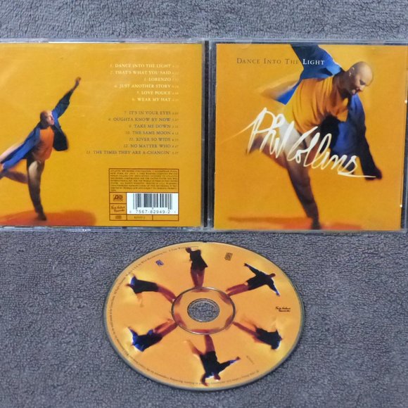 Phil Collins Dance Into the Light Audio CD 1996 Atlantic Records Rock Pop - Picture 1 of 11